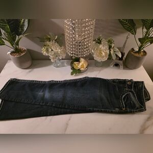 Silver Jeans Dark Blue Capris  Women's Jeans
